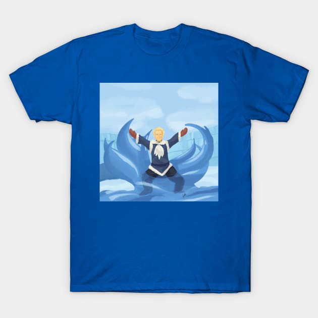 Waterbender Aziraphale T-Shirt by AC Salva